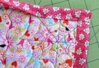 Learn to sew a quilt. Master class for beginners