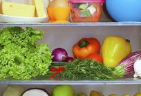 What should be in the fridge: list of products