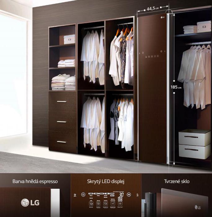 Steam Cabinet for clothes LG