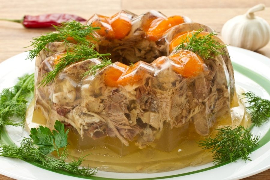 aspic of duck