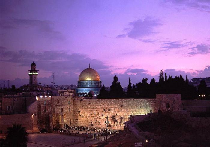 wailing wall in Jerusalem