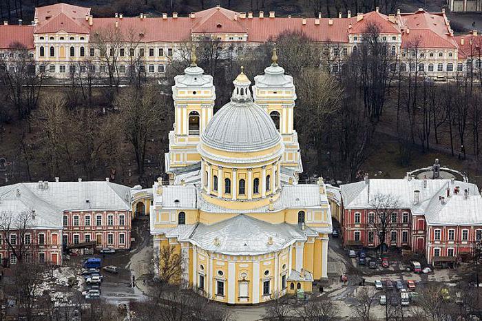 Holy Trinity Cathedral of the Alexander Nevsky Lavra history