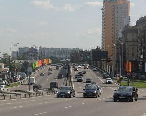 Uzunluk moskova çevre yolu'nun Moskova'da