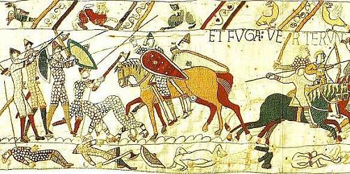 der König getötet in der Schlacht bei Hastings