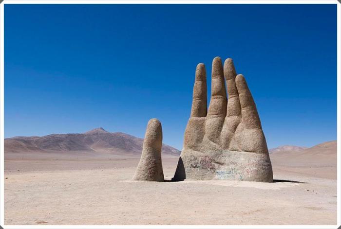 die Wüste Atacama in Chile