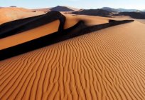 What major desert is located in South America? One of the largest deserts in the world in South America