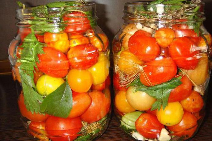 kahverengi domates kış için yemek tarifleri sterilizasyon olmadan