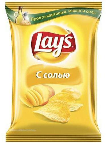 composition chips lay's salt