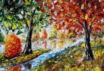 Charmante russische Herbst. Die Russischen Maler dieser Zeit des Jahres