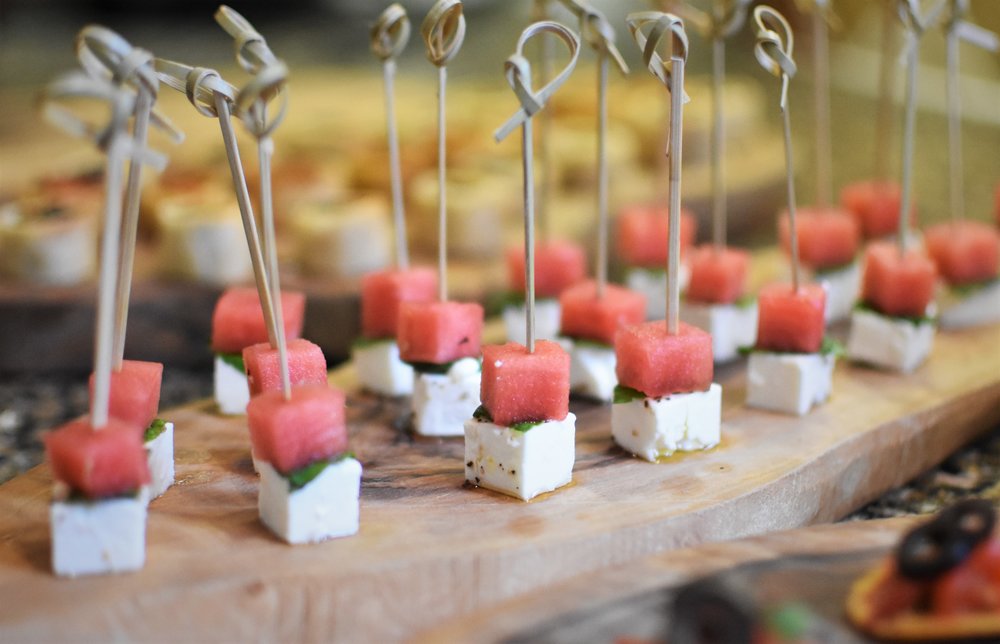 canape with red fish on skewers recipes