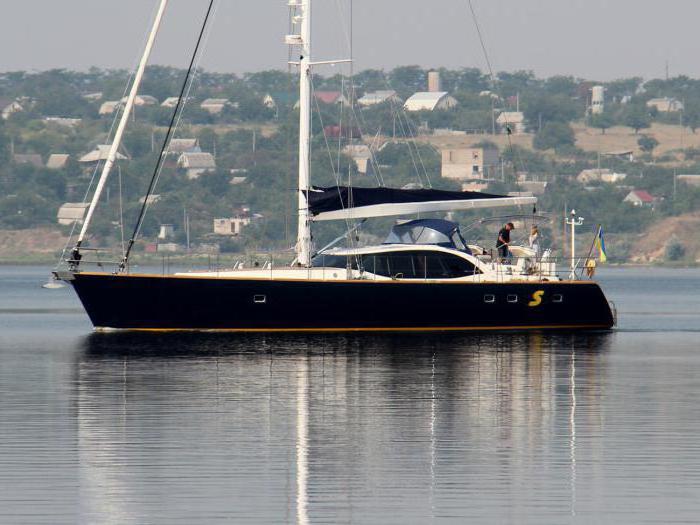 self-built yacht boat