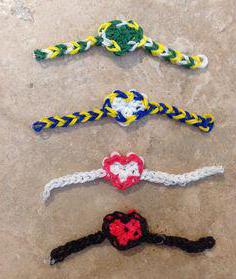 how to weave a bracelet out of rubber bands heart