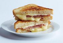 The classic sandwich (ham and cheese) is a great option for a hearty Breakfast