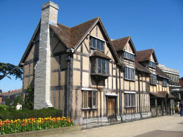 the birthplace of William Shakespeare