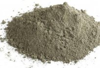 Cement cement: type, composition and application
