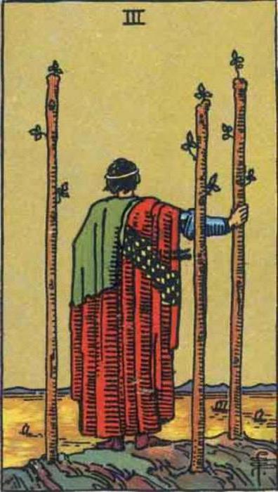 meaning of the Tarot three of wands