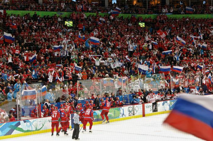 Olympic Champions in hockey Russia