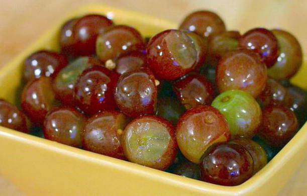 pickled grapes for the winter recipe