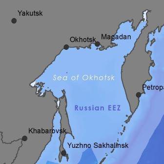 das Ochotskische Meer Umweltprobleme