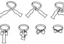 Wzór krawata własnymi rękami: model na gumce i arystokratyczna motyl-самовяз