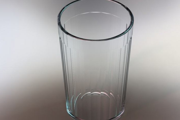 die Geschichte facettierten Glas