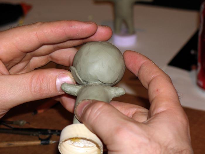 figurines from clay