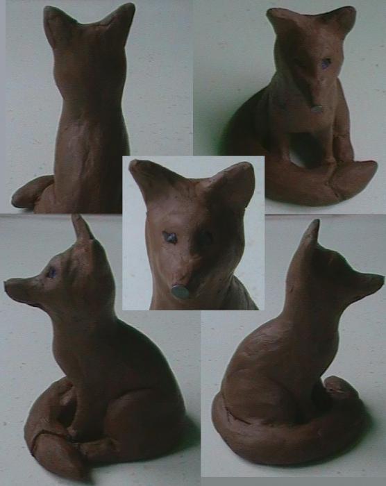 figurines from clay schema