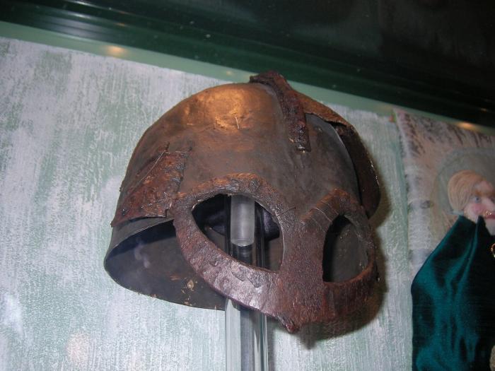 horned helmet