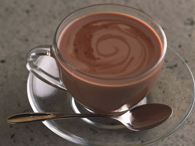 uma Xícara de chocolate quente