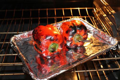 stuffed pepper baked in the oven