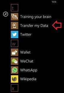 transfer contacts from android to windows phone