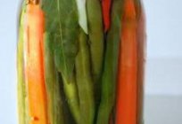 Marinated green beans. Preparations for the winter: recipes