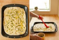 Italiano de pan de focaccia: recetas de cocina