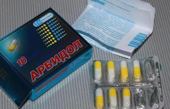 Arbidol Anwendungshinweise Tabletten