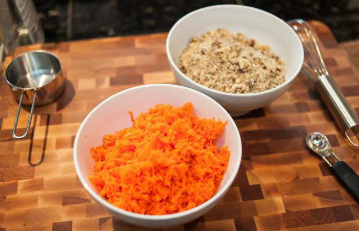 pastel de zanahoria en кефире receta