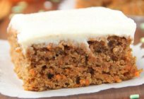 Carrot cake on kefir: interesting recipes