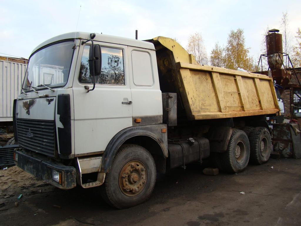 Teknik özellikler kamyon MAZ-5516