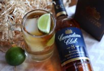 Canadian whisky Club: descrição e comentários