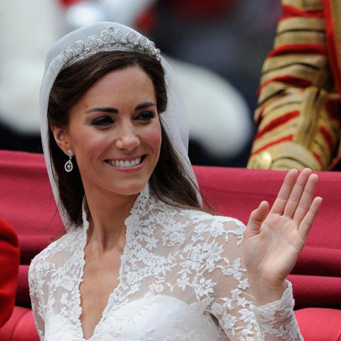Wedding hairstyle Kate Middleton