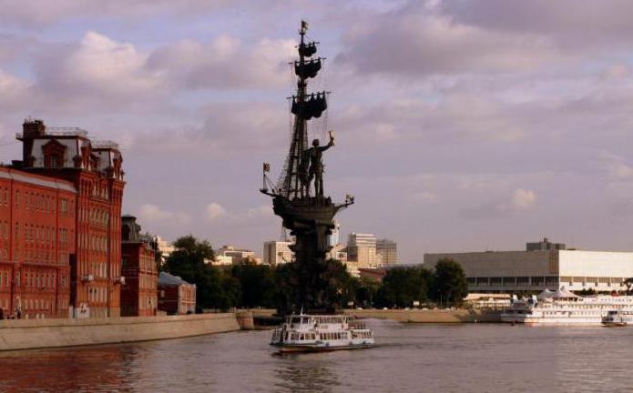 游船在莫斯科河