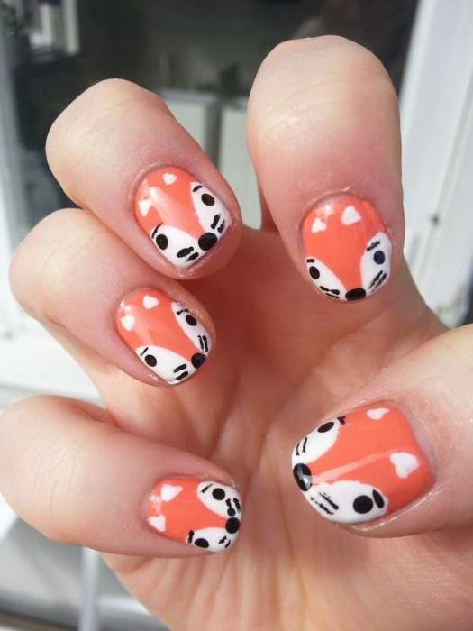 manicure with Fox photo