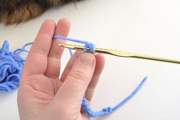 como fazer um cabo de barra de crochet
