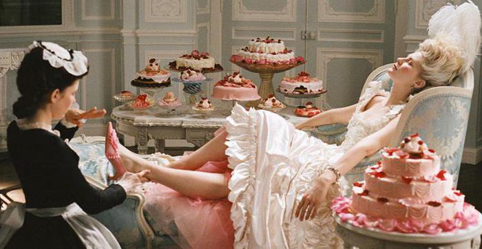the actors of the movie Marie Antoinette