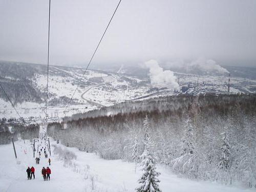 ski resort Ural