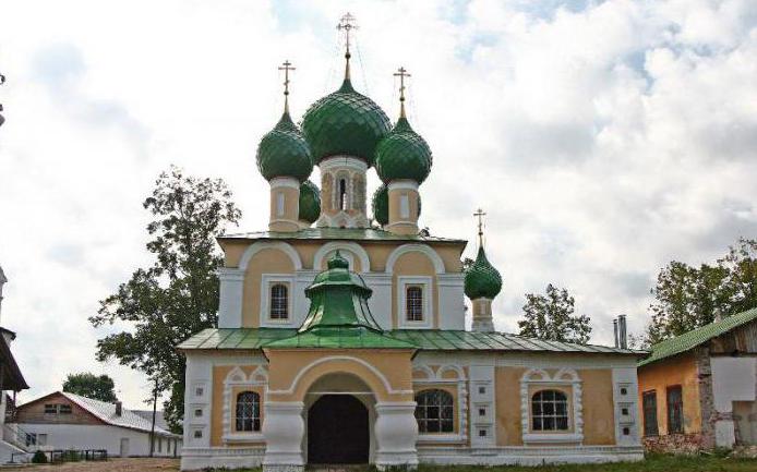 Alekseevskiy convent of Uglich address