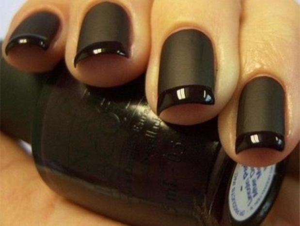 how to do a matte manicure at home