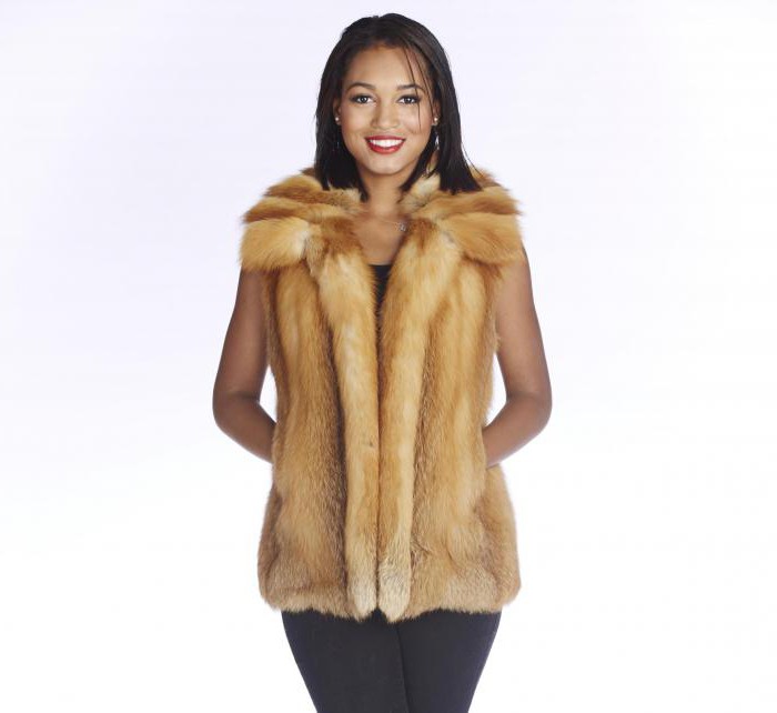 what to wear with fur vest in winter