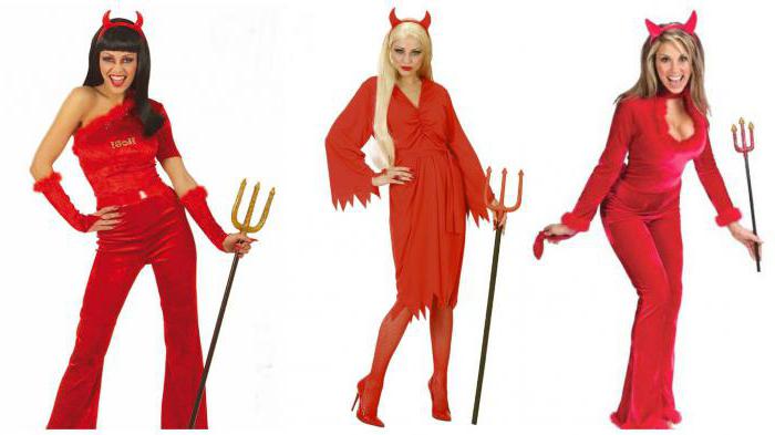 the devils Costume with your own hands