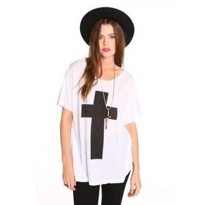 t-shirt with a cross