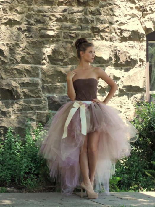 how to sew a skirt of tulle